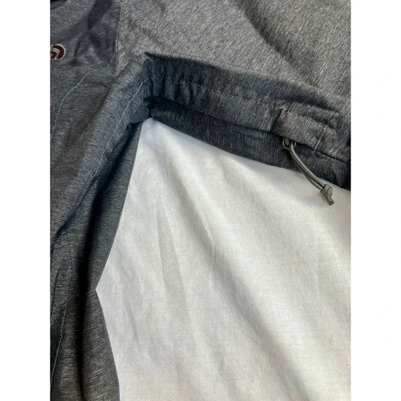 The North Face Gray Packable Hooded Rain Jacket Women's Size Small - Picture 2 of 13